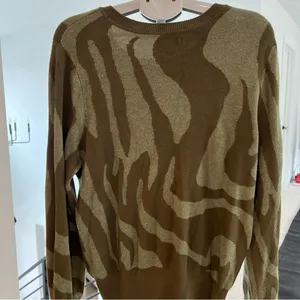Nine West Green Patterned Women's Sweater thumbnail 10