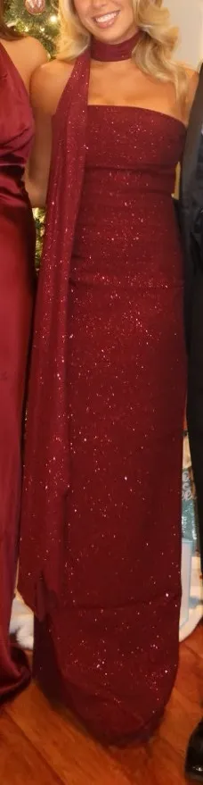 Baby boo Long Formal Dress thumbnail 1