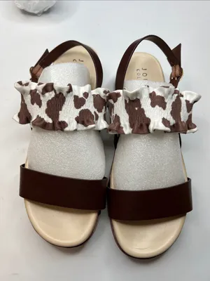 Journee Collection Women's Riya Double Band Slingback Platform Sandals Size 7.5 thumbnail 4