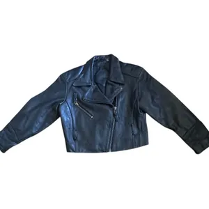 Copper‎ Key Clothing Company Vintage Black Leather Motorcycle Jacket Womens Moto thumbnail 5