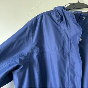 L.L. Bean H2OFF Raincoat PrimaLoft Lined Blue Size XL Windproof Waterproof thumbnail 4
