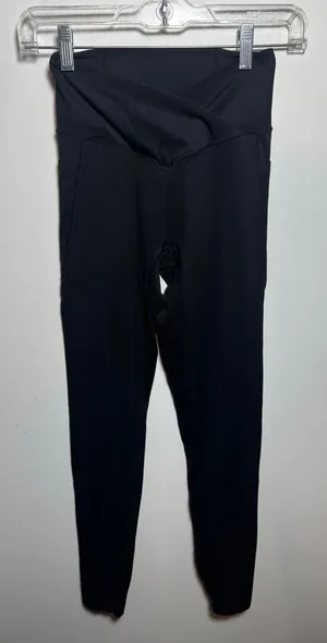 NWOT Halara Women's Size Small Black High Waisted Athleisure Leggings thumbnail 1