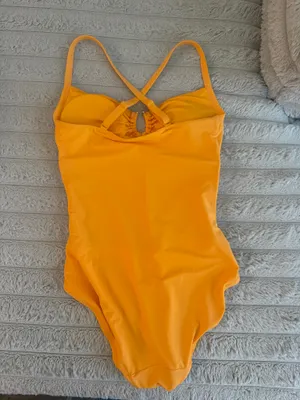 Viral TikTok shop compression one piece bathing suit Orange thumbnail 3