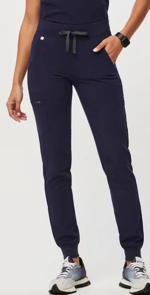 FIGS Zamora Jogger Scrub Pants Navy Blue thumbnail 1