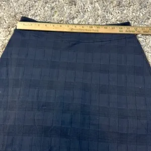 Athleta Women's Plaid Everyday Skort Skirt Stretchy Liner Shorts Sz S Black Gray thumbnail 3