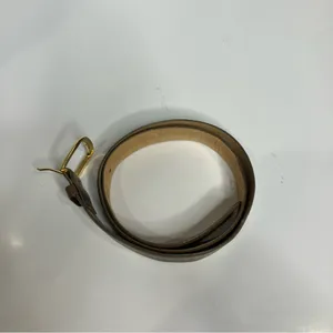 Genuine Leather belt light brown women’s size 34 casual‎ neutral basics thumbnail 7