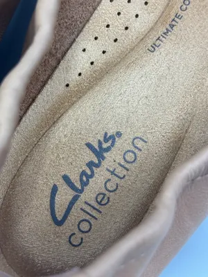 Clarks Jenette Ruby Ballet Flat Womens US 8M Tan Leather All Day Comfort Loafers thumbnail 7