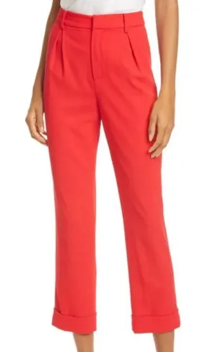 Alice & Olivia Red Pants thumbnail 1