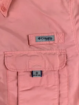 Columbia Sportswear pink long sleeve button up Shacket thumbnail 12