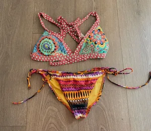 Luli‎ Fama Rainforest Ibiza Bohemian 2 Piece Bikinis Set thumbnail 1