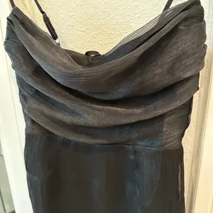Superdown Black Cowl Neck Mini Dress — Size S thumbnail 7