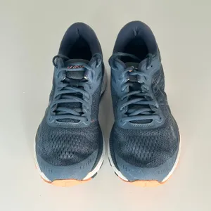 Asics Gel-Kayano 24 Running Sneakers Shoes Blue Orange T799N Women 9 thumbnail 3