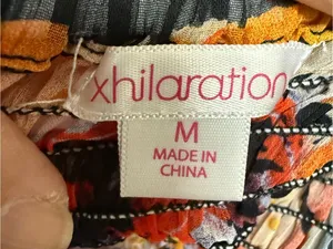 Xhilaration Floral Halter Maxi Dress Size Medium thumbnail 14
