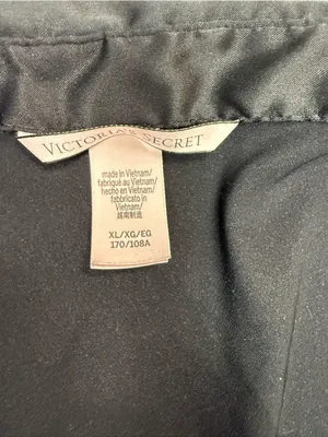 Victoria's Secret Black Satin PJ Top thumbnail 4