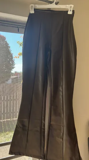 Abercrombie Vegan Leather Pants thumbnail 5