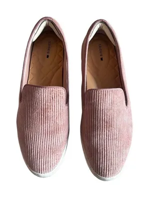 Birdies The Swift Corduroy Slip On Sneakers Women’s Size 9.5 Carnation P… thumbnail 1