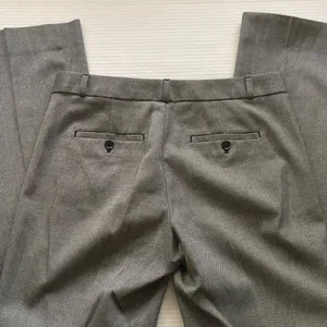 Banana Republic Logan black houndstooth check trousers dress pants, size 6 thumbnail 8