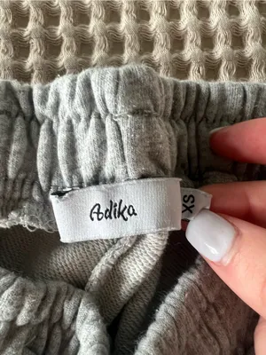 Adika Gray Wide-Leg Lounge Pants thumbnail 4