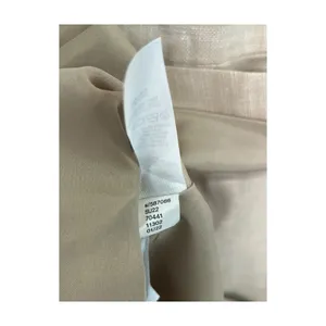 Ann Taylor Dress Womens 12 Beige Linen Sheath Cap Sleeve Career Office Classic thumbnail 6