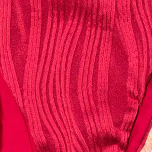 Zaful Red Textured Bikini Set NWT thumbnail 4