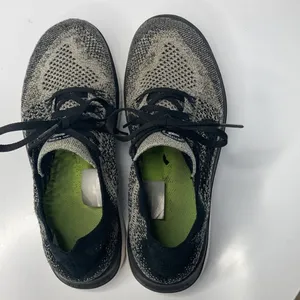 Nike Free Run sneakers‎ black gray white size 8.5 thumbnail 6