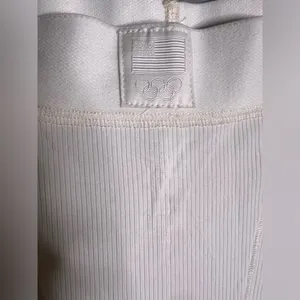 SKIMS Soft Lounge Rib Leggings Team USA White in size XLarge thumbnail 4