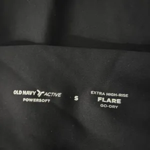 Black Old Navy Leggings Flare thumbnail 2