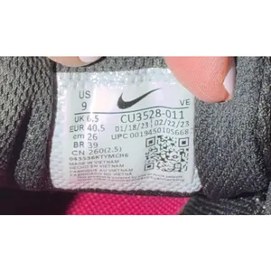Nike Run Swift 2 Women's Running Shoes‎ Black/Pink Size 9 thumbnail 3