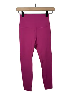 HeyNuts High Waisted Leggings‎ Women’s XS Pink Athletic Yoga Pants thumbnail 2