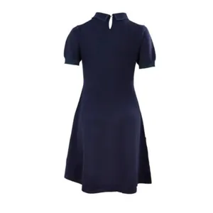 NWT Tommy Hilfiger Womens Size Small Cashmere Kiss Knit Polo Sweater Dress NEW thumbnail 7