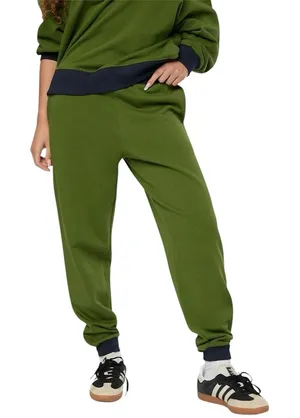 We Wore What‎ Olive Green Joggers Lounge Pants Casual Comfy Sweatpants thumbnail 1