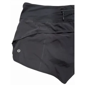 Lululemon Speed Up Short *4-way Stretch 2.5" Black Women's Size 8 thumbnail 6