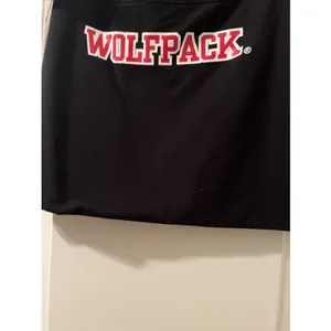 North Carolina NC State Wolfpack Black Cotton Spandex Mini Skirt Women's Large thumbnail 11