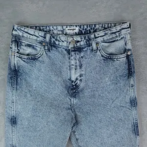 Wrangler Retro Slim Jeans Women 31x32 (31x28) Blue Acid Wash High‎ Rise Denim thumbnail 4