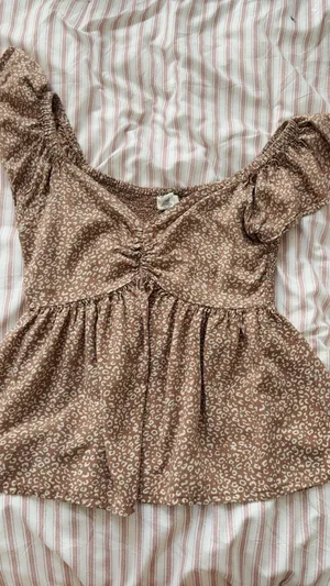 Japna Leopard baby doll top thumbnail 2