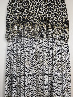 Tiana B Women's Sleeveless Blouson Animal Print Maxi Dress thumbnail 6