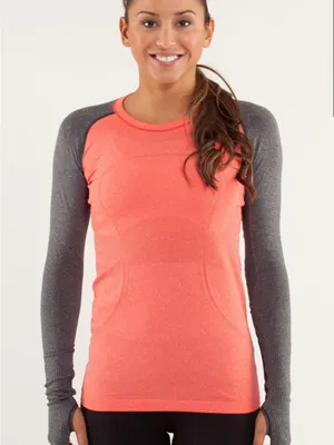 Lululemon Run: Swiftly Tech Long Sleeve Shirt size 4 thumbnail 1