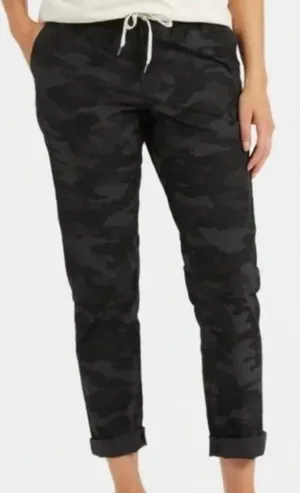 Vuori Ripstop‎ Pants Black & Gray Camo Women's Size Large thumbnail 1