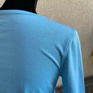Reel Legends Womens Top Size XS Freeline‎ Light Blue Long Sleeve NEW thumbnail 2