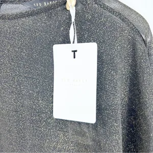 NWT Ted Baker‎ London Monyca Glitter One Shoulder Knee Length Dress XXS Cocktail thumbnail 9