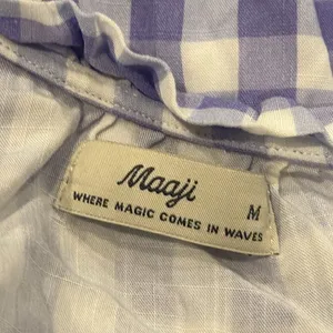 Maaji SEERSUCKER MAGNOLIA COVER-UP DRESS IN PURPLE M thumbnail 6