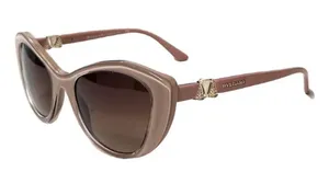 Bvlgari Diamanté Swarovski Gems Nude Coral Cats Eye Gradient Acetate Sunglasses thumbnail 1