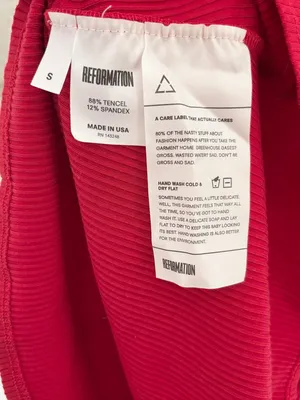 Reformation Rails Cardinal Mini Dress thumbnail 6