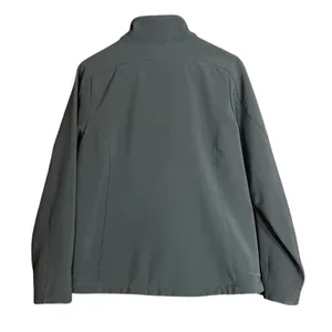 LL Bean Womens Size Medium Black Softshell Full‎ Zip Jacket Fleece Lined Outdoor thumbnail 3