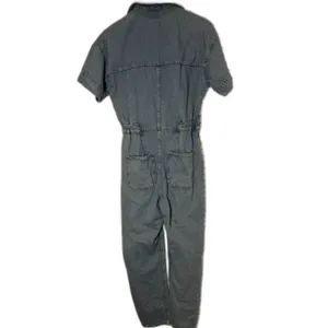 Free People Marci Coveralls Overalls Sz XS April Showers Wash Boho Carpenter thumbnail 5