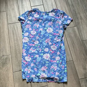 Jockey Blue Floral Top thumbnail 4