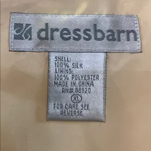 Size XL silk blouse thumbnail 3