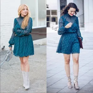 Tularosa Nadia‎ Dress in Deep Tourmaline Size XS thumbnail 4