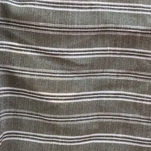 Max Studio nwt size large Olive Pinstripe Midi Skirt with pockets thumbnail 4