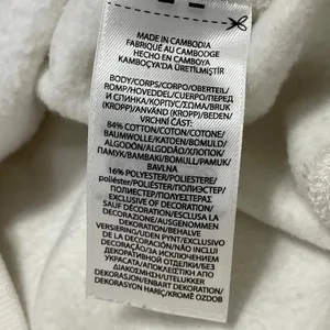 Polo Ralph Lauren Travel Cream Fleece Long Sleeves Patchwork Sweatshirt Top SP thumbnail 5